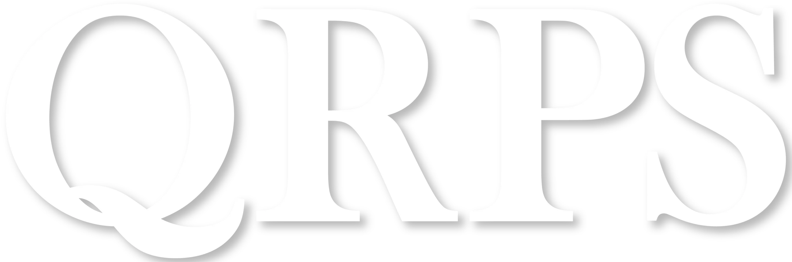 QRPS Logo white